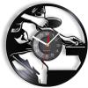 12In Wall Clock Silent Non-Ticking Table Tennis Serve Vinyl Record Wall Clock Sport Retro Professional Player Champion Gift Art Home Decor Fitness Exercise Watch view 1