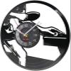 12In Wall Clock Silent Non-Ticking Table Tennis Serve Vinyl Record Wall Clock Sport Retro Professional Player Champion Gift Art Home Decor Fitness Exercise Watch view 2