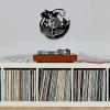12 Inch Wall Vinyl Decorative Wall Clocks Surf Rider Vinyl LP Record Wall Clock Surfboard Summer Coastal Surf Beach Craft Disk Decor Hanging Cool Watch view 3