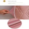 CAMZ Velvet Thicken Bed Headboard Slipcover for Twin Queen Full Cal King Size, Quilted Old Headboard Cover Dustproof Protector Cover Washable view 4