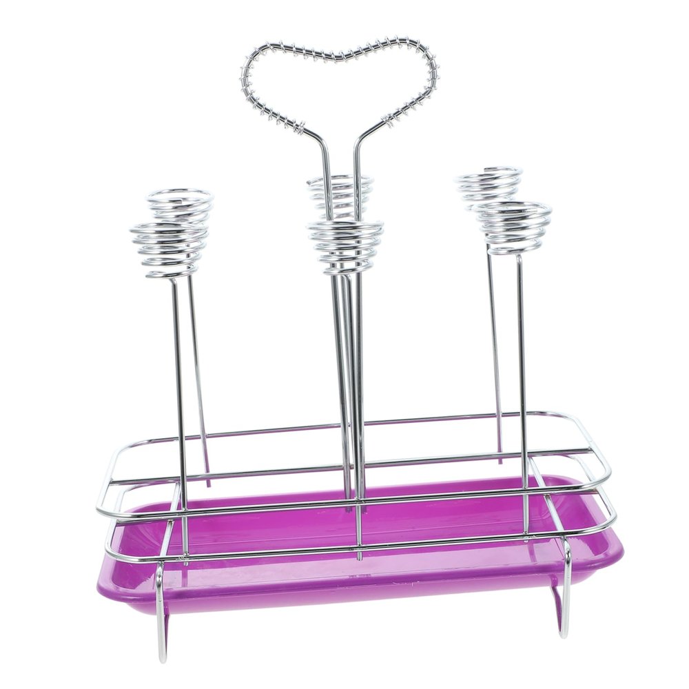 1 Set Water Cup Storage Rack Draining Rack for Cups Kitchen Supply Cup Drying Rack Cup Draining Rack Water Cup Rack Water Cup Holder Coffee Cup Holder Household Cup Draining Shelf