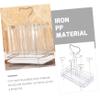 1 Set Water Cup Storage Rack Draining Rack for Cups Kitchen Supply Cup Drying Rack Cup Draining Rack Water Cup Rack Water Cup Holder Coffee Cup Holder Household Cup Draining Shelf view 3