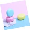 LALAFINA Earring Box 12pcs Box Travel Candy Refillable Colorful Shaped Pill Holder Macaron Creative Ring Pot Case Container Storage Lotion Cute Jewelry for Cream Mini Jar Mini Macaron view 2