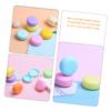 LALAFINA Earring Box 12pcs Box Travel Candy Refillable Colorful Shaped Pill Holder Macaron Creative Ring Pot Case Container Storage Lotion Cute Jewelry for Cream Mini Jar Mini Macaron view 3