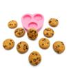Chocolate chips cookies mold wax melts | Multi-Project Silicone mold chocolate chip cookies 3 cavities mold view 1