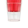 TrueCraftware- 24 oz. Diamond Tumbler/Drinking Cups Red Polycarbonate Set of 12-Premium Iced Tea Glasses Stackable Reusable Drinking Glasses Dishwasher Safe Break-Resistant for Home Restaurants view 4