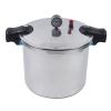 23 Quart Pressure Canner with Gauge & Release Valve Aluminum Alloy Cooker Pot, Explosion Proof Pressure Cookers Pressure Pot for Steaming and Stewing with Safety Lock and Anti-scald Insulated Handle view 1