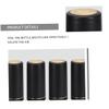 STOBAZA 25pcs Heat Shrink Capsules for Wine Bottles -off Sealing Caps Black Wine Bottle Sleeves for Home Pub Winery Use Diameter view 4