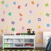 Alphabets Wall Decals ABC Letters for Kids Room Decor Baby Nursery Wall Decor Stickers view 3