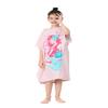 Athaelay Soft Microfiber Swim Cover-ups for 3 to 10 Years Old Kids Hooded Bath Towels Girls' Mermaid Beach Cape view 3