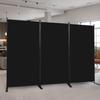 Room Divider 6FT Portable Room Dividers and Folding Privacy Screens, 102'' W Fabric Divider for Room Separation, 3 Panel Partition Room Dividers Freestanding Wall Divider Screen for Dorm Studio Office view 1