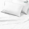 After Berth 4 Pcs Bed Sheet Set for Boat, 100% Egyptian Cotton Best Boat V Berth Bedding Fits Mattresses up to 6 Depth - Soft & Breathable 600 TC Boating Sheet Set (Universal AFT Berth, White Stripe) view 3