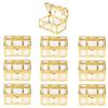 Amosfun 10pcs Small Candy Boxes Mini Treasure Chest Vintage Keepsake Cases Wedding Anniversary Birthday Party Supply Favors Box 1.97 x 2.8 x 1 Inch view 1