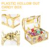 Amosfun 10pcs Small Candy Boxes Mini Treasure Chest Vintage Keepsake Cases Wedding Anniversary Birthday Party Supply Favors Box 1.97 x 2.8 x 1 Inch view 3