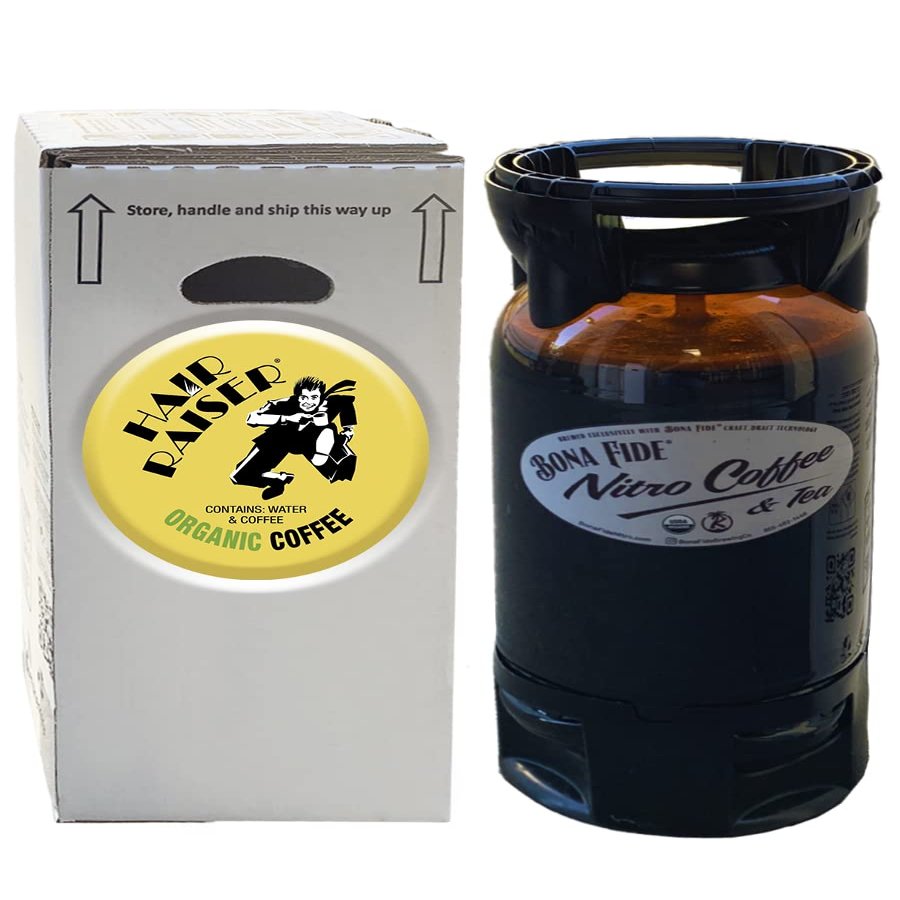 Cold Brew Coffee, Organic Hair Raiser, Keg 5 Gal, Draft Coffee In Keg Still/Flat, Draft Coffee On Tap