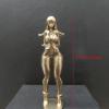 4.72in Gold Sexy Beauty Girl Female Standing Posture Sculpture,Nude Bundled Doll Model Ornaments Miniatures Statue,Body Art Crafts Desk Ornaments Home Bar Decoration view 2