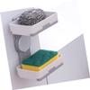 1pc Suction Dish soap Tray Shower soap Holder soap case soap Stand wall Hanging soap Dish wall Mounted soap Dish Travel Two-Way Soap Dish Holder view 3
