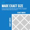 Exact Filters 10x22-5/8x1 Air Filter MERV 8 (12-Pack), Pleated HVAC AC Furnace Air Filters Replacement view 2