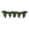 Northlight Mixed Pine Artificial Christmas Icicle Garland Unlit, 6' x 18", Green view 1