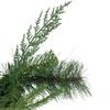 Northlight Mixed Pine Artificial Christmas Icicle Garland Unlit, 6' x 18", Green view 2