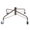 Northlight 24" Brown Metal Rolling Artificial Christmas Stand for 6' -9' Trees view 1