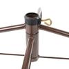 Northlight 24" Brown Metal Rolling Artificial Christmas Stand for 6' -9' Trees view 2