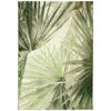 Liora Manne Marina Indoor/Outdoor Power Loomed Synthetic Blend Low Profile Area Rug - Transitional Graphic Botanical Beach Colorful (Palm Fan Green) (7'10" x 9'10") view 2