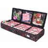 Propik Wrapping Paper Storage Container | Gift Wrap Organizer Under Bed | 41x14x6 | Box Holder for 18-24 Rolls Up to 40 | 600D Oxford Material | Pockets for Ribbon, Bows and Accessories (Plaid) view 1