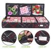 Propik Wrapping Paper Storage Container | Gift Wrap Organizer Under Bed | 41x14x6 | Box Holder for 18-24 Rolls Up to 40 | 600D Oxford Material | Pockets for Ribbon, Bows and Accessories (Plaid) view 4