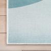 Well Woven Kids Rugs Curved Rainbow 6' x 9' Multi Grey Kids Area Rug view 4