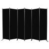 Room Divider 6FT Portable Room Dividers and Folding Privacy Screens, 132'' W Fabric Divider for Room Separation, 6 Panel Partition Room Dividers Freestanding Wall Divider Screen for Dorm Studio Office view 1