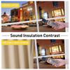 NICETOWN Living Room Noise Reducing Curtains, Privacy Protection & Completely Shaded Ring Top Drapes, Sound Preventing Insulated Window Treatment Curtain Panels(Biscotti Beige, 2 Pieces, W62 x L84) view 3
