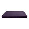 Prolinemax Style V2 Full Size Velvet Contrast Pipe Indoor Daybed Bolster Pillow Cushion Mattress Fitted Sheet |Cover ONLY| AD339 view 4