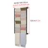 Large Scarf Rack, Wall Mount Commercial Retail Display Holder for Bedroom Closet, Hanger Stand for Trouser, Clothes, Shawls, Wraps, Towels (Color : Gold, Size : 60x120cm/23.6x47.2in) view 2