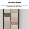 Large Scarf Rack, Wall Mount Commercial Retail Display Holder for Bedroom Closet, Hanger Stand for Trouser, Clothes, Shawls, Wraps, Towels (Color : Gold, Size : 60x120cm/23.6x47.2in) view 3