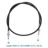FOMIYES Recliner Cable Pull Handle Replacement for Hydraulic Base Equipment Universal Salon Chair Wire for Barber Chair and Sofa Recliner Repair Alloy Pull Cable view 3