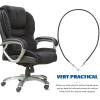 FOMIYES Recliner Cable Pull Handle Replacement for Hydraulic Base Equipment Universal Salon Chair Wire for Barber Chair and Sofa Recliner Repair Alloy Pull Cable view 4