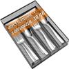18/10 Stainless Steel Silverware Set with Flatware Drawer Organizer, HaWare 40-Piece Durable Cutlery Set for 8, Fancy Kitchen Utensils Tableware Service with Dinner Fork Knife Spoon & Tray view 1