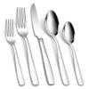 18/10 Stainless Steel Silverware Set with Flatware Drawer Organizer, HaWare 40-Piece Durable Cutlery Set for 8, Fancy Kitchen Utensils Tableware Service with Dinner Fork Knife Spoon & Tray view 2