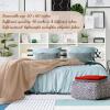 24 Packs Fleece Throw Blanket Soft Warm Lightweight Fleece Blanket Cozy Throw Bulk for Bed Couch Sofa Home Office Wedding Gifts Suitable for Seasons, 50 x 60 Inches(Morden Color) view 4