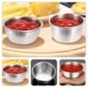 CALLARON 2pcs Mini Sauce Containers Lids Portable Ketchup and Vinegar Boxes for Condiments Salad Dressings Outdoor Events and Home Use view 3