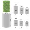 Winter Party Plinth Cylinder Cover Princess Birthday Arrangement Elastic Stretch Spandex Pedestal Cover Sunflower Freeze Decoration NO-1432-D33H60 view 3