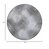 Zebra Print Soft Microfiber Polyester Non-Slip Round Mat/Runner, Plush Water Absorbent Accent Rug for Bathroom Vanity, Bathtub/Shower, Abstract Geometrical Modern Zebra,Black White Diameter 60 in view 2