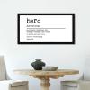 12x22in Hero Noun Definition Farmhouse Wood Sign Hero Novelty Definition Black Frame Wooden Plaque Birthday Housewarming Gift for Home Garden Yard Farmhouse Porch Cafe Bar Wall Decor view 1