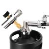 3 . 6L Stainless Steel Wine Barrel with Portable adjust Pressure Regulator for Homemade Beer , Pressurized Mini Keg , fornitro Coffee , Kombucha And Cocktails , Pressurized Mini Keg Wine Barrel Wine K view 4