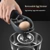 2pcs Egg Separator, Multifunctional 2-In-1 Egg Opener, Egg White and Yolk Separator, Stainless Steel Egg Openers Eggshell Cutters, Manual Eggshell Opener Topper, Kitchen Gadget Tool view 3