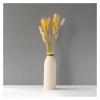LQX Sculpture Vase HBSDF Tabletop Ceramic Vases, Creative Stoneware Pot Simple Small Vases Home Room Dining Table Flower Vases Artistic Modeling White Dried Flower Vases Crafts (Size : 5.3 * 26CM) view 3