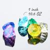 Gems for Crafting - Large 1" Inch Diamond Gemstones for Craft - 10,6 oz Gems in Bag - Vase Filler - Table Scatters Decor - Fish Tank Fake Rocks - Jewels for Crafts view 2