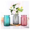 Sculpture Vase Living Room Glass Vases, Restaurant Hotel Front Desk Decorative Vases Dried Flower Arrangement Home Wedding Table Center Vases 10.5 * 17.8cm Crafts (Color : C) view 2