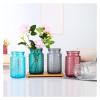 Sculpture Vase Living Room Glass Vases, Restaurant Hotel Front Desk Decorative Vases Dried Flower Arrangement Home Wedding Table Center Vases 10.5 * 17.8cm Crafts (Color : C) view 4